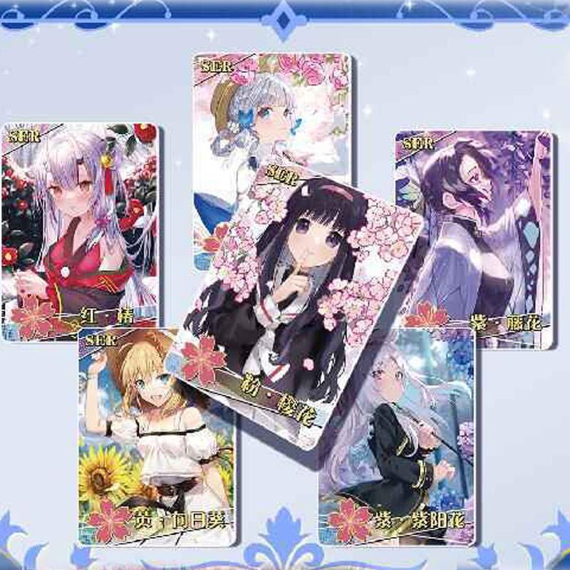 Goddess Story Sammlungskarten 2m12 Booster Box Selten Anime Tischspiel Brettspielkarten