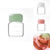 Durable And Leak-proof Mini Water Cup For Women Portable And Creative Style 300ml White Ordinary Glass