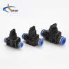 MSTAR HVFF Pneumatic Air Pipe Quick Connector Hand Valve CN Plug (adapter Included)