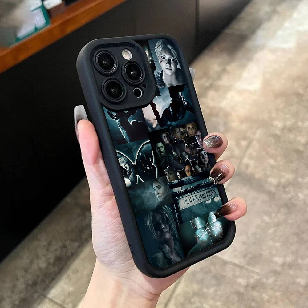 

Mike Josh U-Until D-Dawn Phone Case For iPhone 17,16,15,14,13,12,11,Pro,Max,Plus,X,XS,SE4,E,Mini Black Thickened border Case iPhone 17 Pro