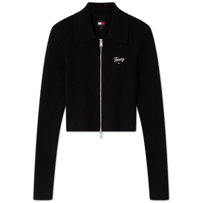 TOMMY JEANS Women's Cotton Cashmere Blend Knit Cardigan