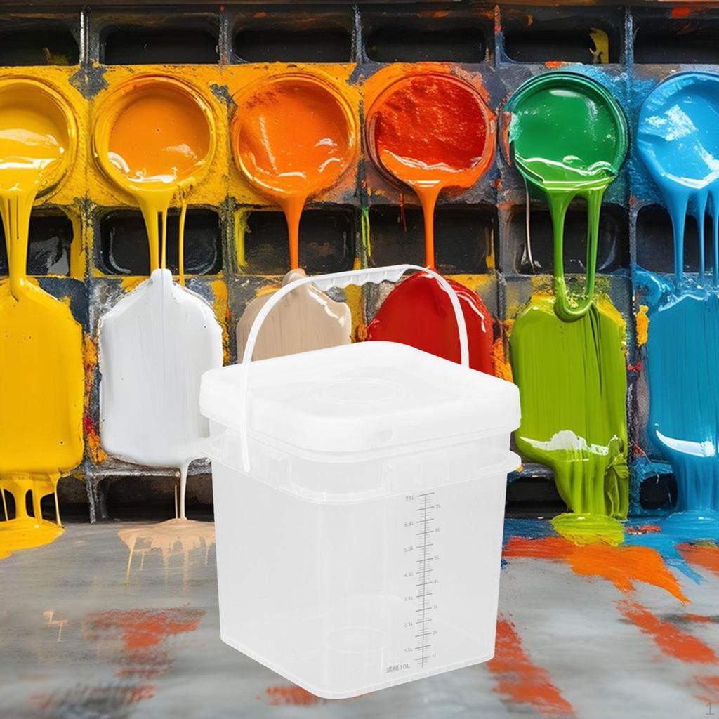 Leakproof Paint Bucket Holder for Mixing And Outdoor Use