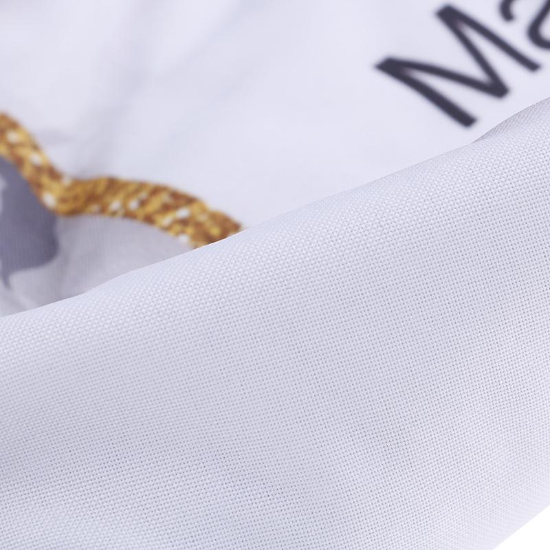 140*50Cm Marble Thick Heat Retaining Felt Ironing Iron Board Cover Easy Fitted