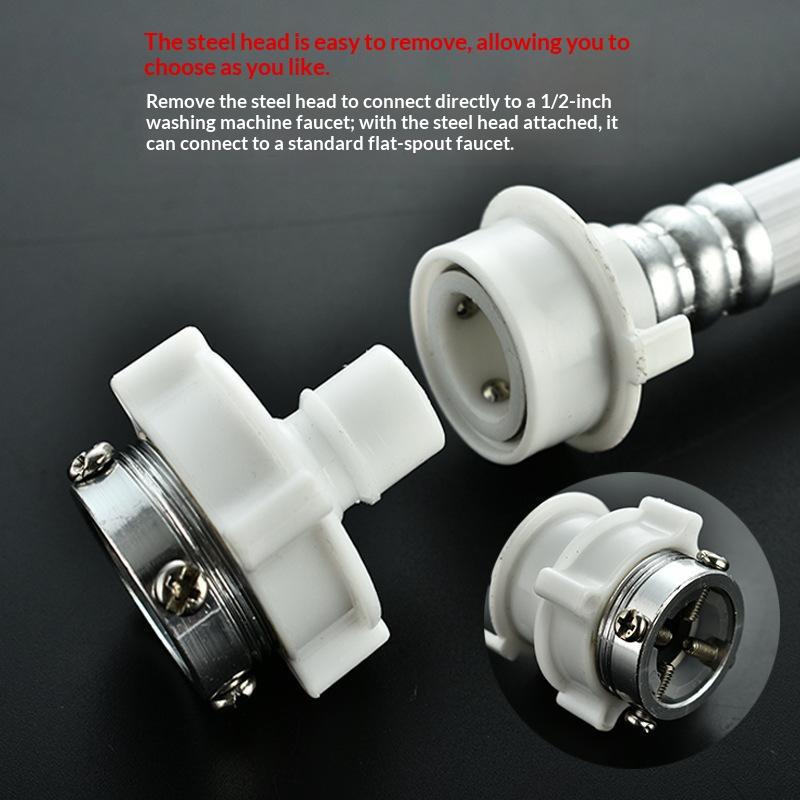 Extend The Inlet Pipe With A Longer Extension Pipe5M Automatic Washing Machine Water Inlet Pipe Optional Hose Extension Tub