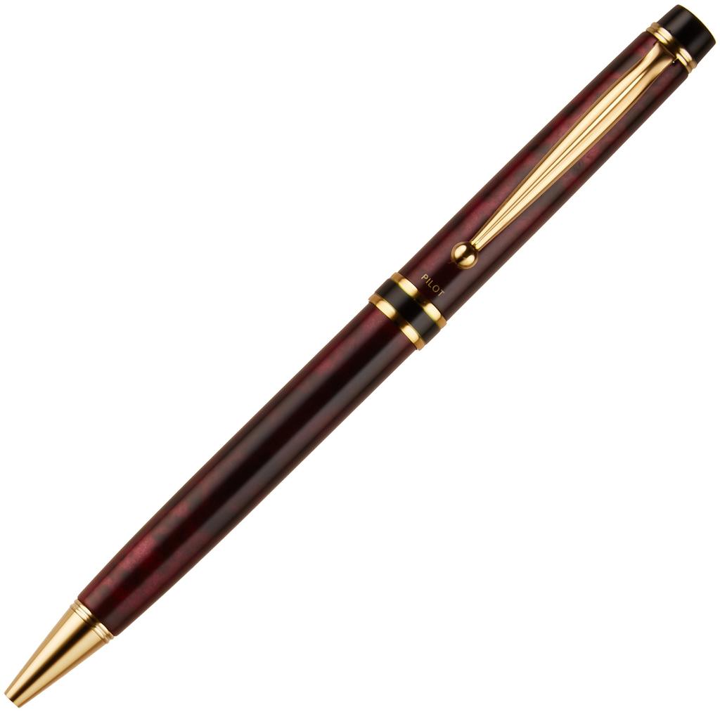 Pilot Grance Ballpoint Pen BG500RBR Black Red Barrel &