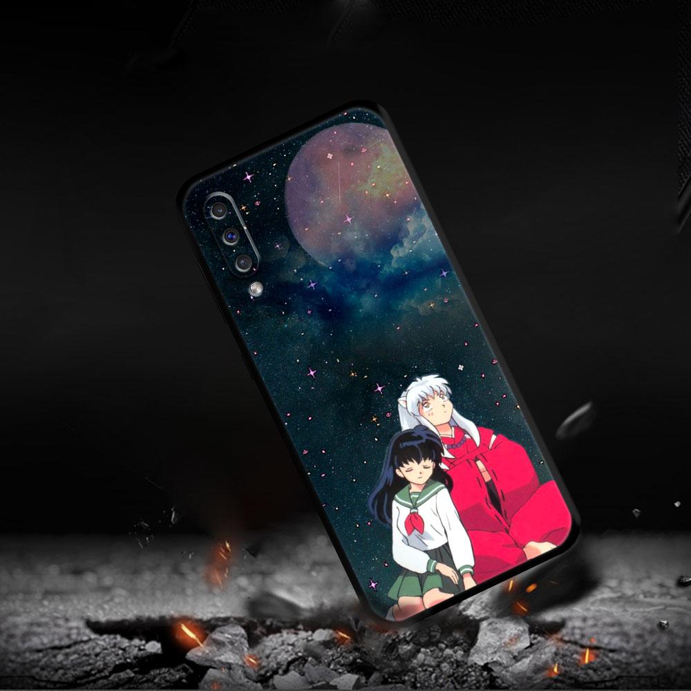 Anime drăguț Inuyasha armura moale pentru Samsung A40 A50 A70 A20s M30s A20e M31 A10 A30 A10e M12 M23 M31s M62 A10s M22 M51 Funda