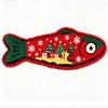 Cute Cartoon Cat Fish Shape Soft Plush Rug Non Slip Absorbent Floor Mat for Kids Bedroom Home Gift