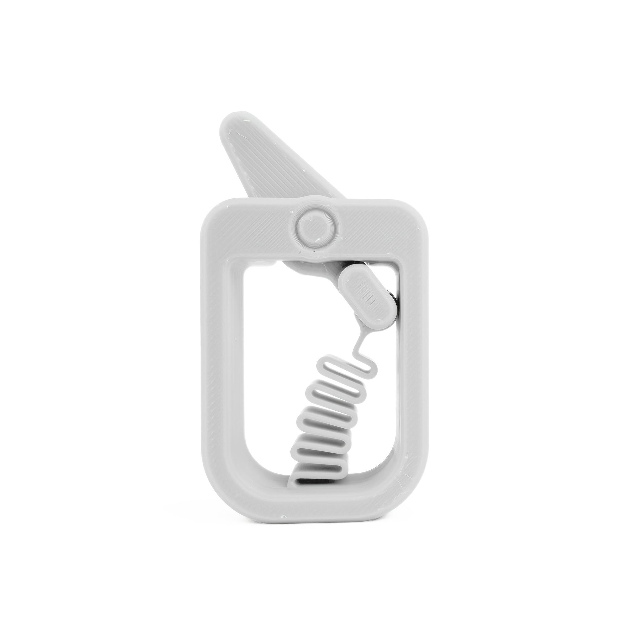 1pc Ultimate Lever Switch Decompression Toy, Cute, Exquisite And Compact Appearance Design, PLA Material, Ergonomic And Easy to Hold белый