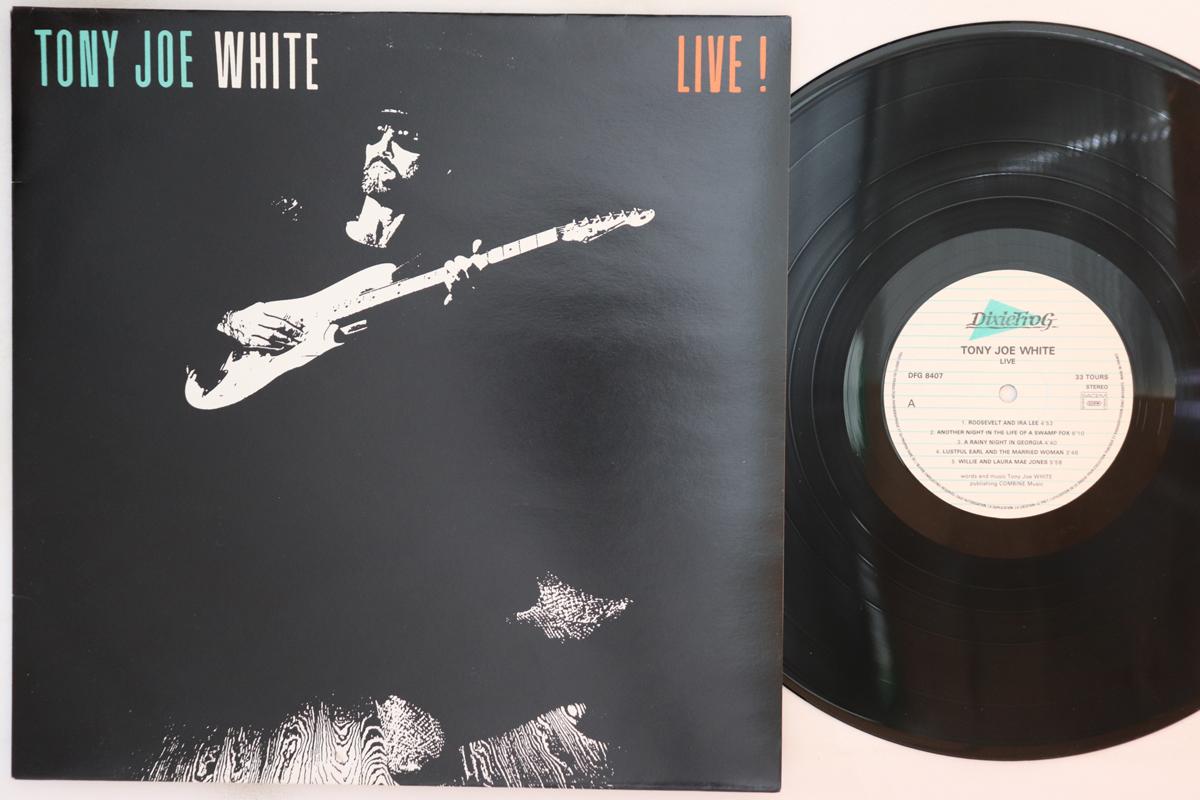

LP Record TONY JOE WHITE Live DFG8407 DIXIEFROG 1986 France Rock Used