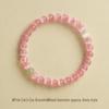 Putuo Mountain Pink Cat's Eye Bracelet: Elegant Cultural Gift for Men, Women, and Friends.