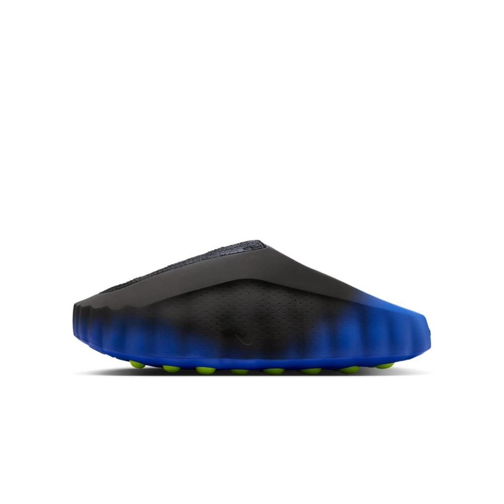 Nike Mind 001 Flyknit Slide Hyper Royal Schwarz