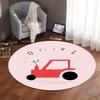Children's rug living room bedroom rug round rug area rug living room tatami round rug kawaii rug
