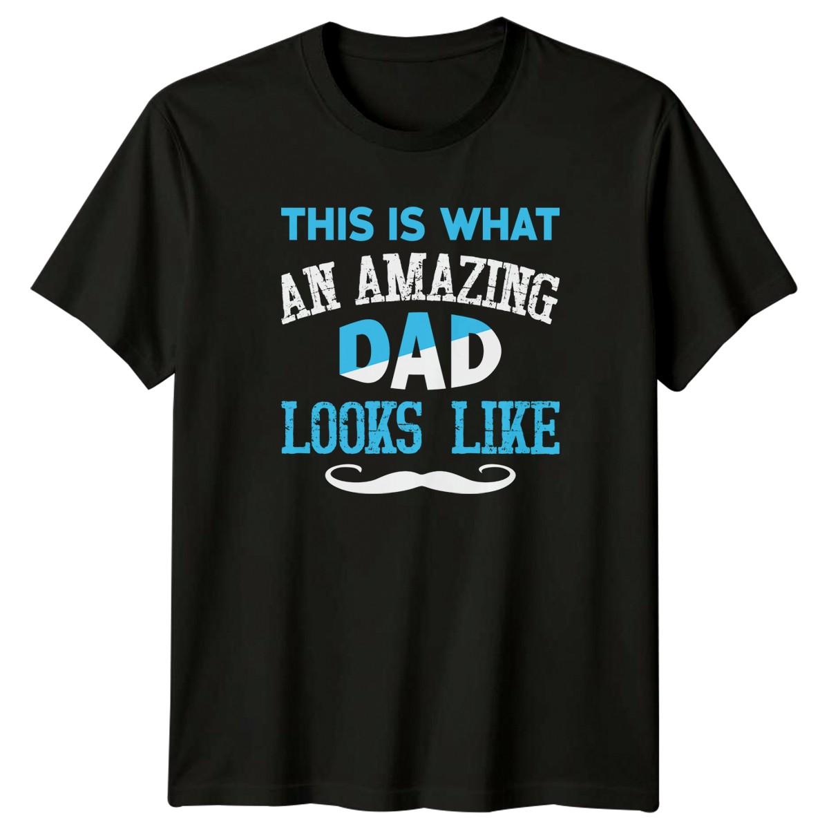 This Is What An Amazing Mens T-Shirt Fatherhood Family Fathers Day Gift XXL