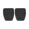 1 Pair Clutch Brake Pedal Rubber Pad Fit for QashqaiJ10 J11  Sport 46531JD00A Auto Brake Clutch Pedal Cover