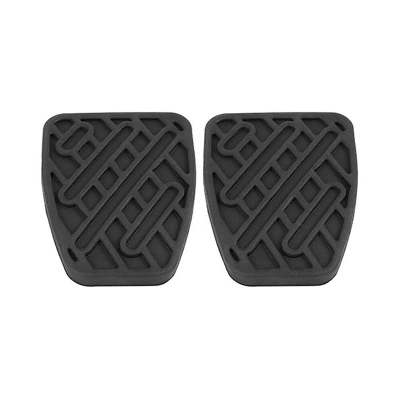 1 Pair Clutch Brake Pedal Rubber Pad Fit for QashqaiJ10 J11  Sport 46531JD00A Auto Brake Clutch Pedal Cover