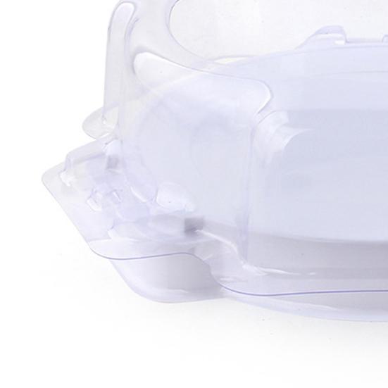 Spinning Top Battle Board Clear Plastic Heavy Duty Bowl-shape Multiplayer Kids Toddlers Gyro Battle Spinner Toy Training Field Stadium