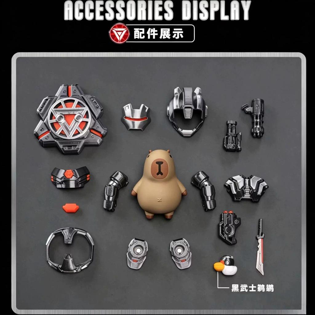 New Low Price Darth Vader High Quality Capybara Iron Man Magnetic Suit 3d Printed Handmade Collectible Figurine Model Toy Gift