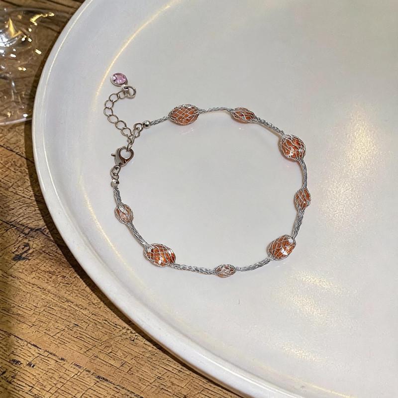 Zircon Round Minimalist Fashion Bracelet For Women Gift Wefare