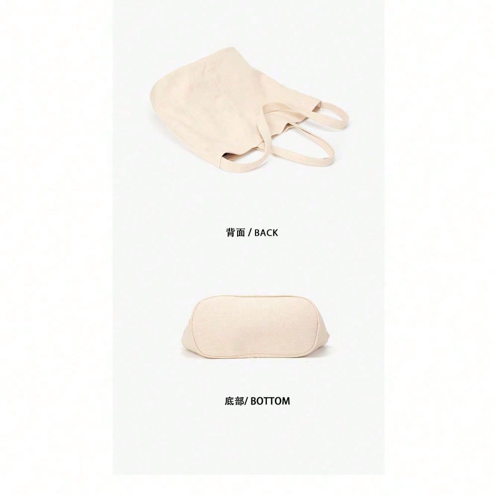 Casual Underarm Tote Bag Women's Commuter Large Capacity Shoulder Bag Lightweight
