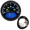 12000RPM Motorcycle Speedometer With Tachometer 1-4 Cylinders LCD Digital Gauge For Motorbike Motorcycle Sensor Set