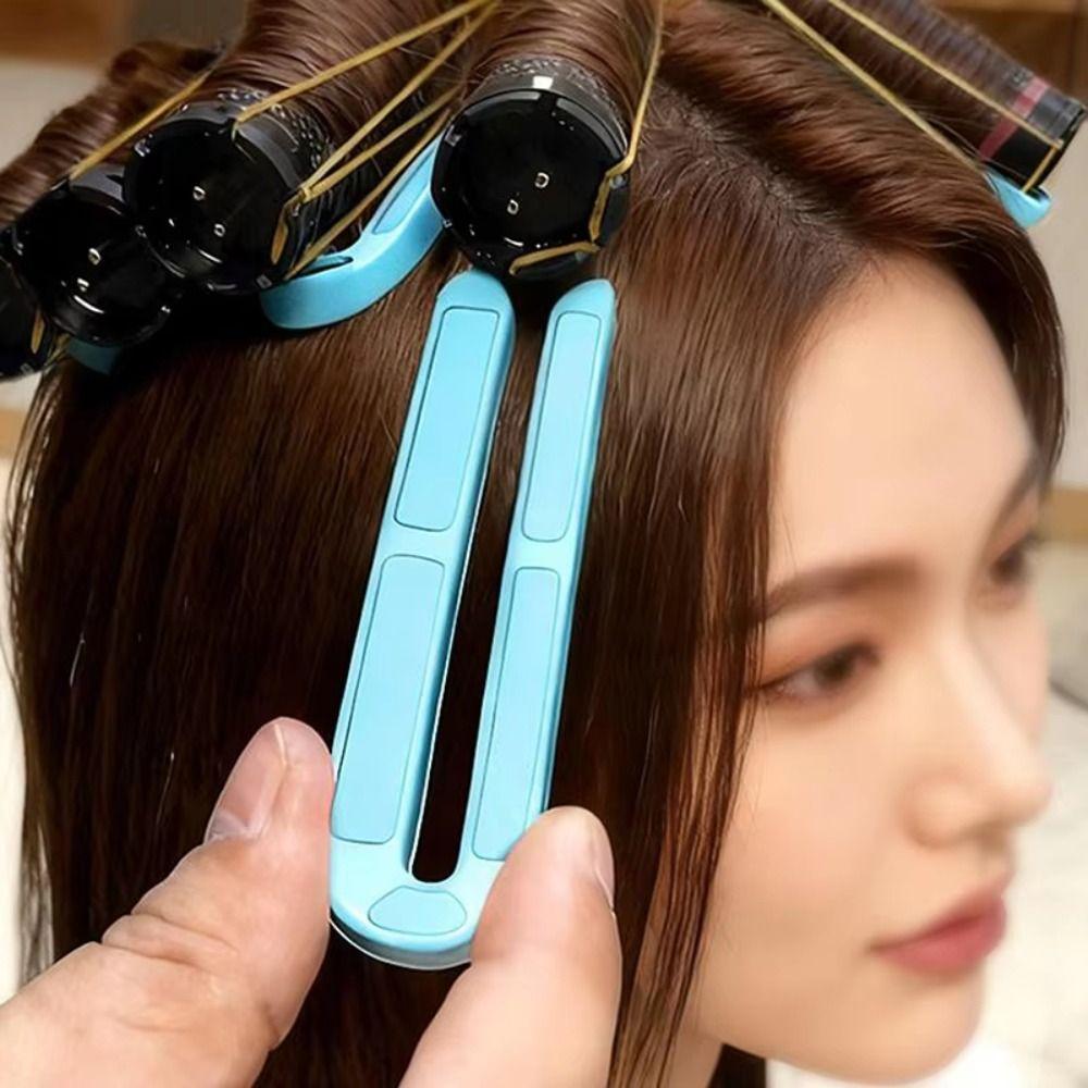10pcs Durable Hair Perming Clip Anti-Slip Insulation Clip U-shaped Clips Home Hair Styling