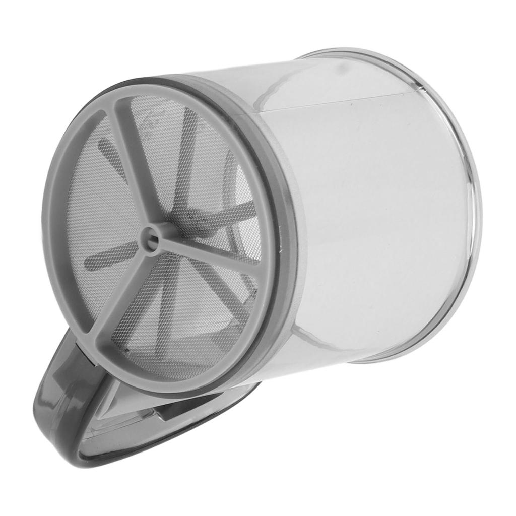 Handheld Flour Sifter Uniform Sieve Holes Semi Automatic Flour Strainer Cup for Baking Pastry Tools