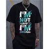Europese maten Heren Casual Sportkleding Korte Mouw Shirt, Trendy 2D Geprint Patroon, Rekbaar en Comfortabel, Geschikt voor Sport, Reizen