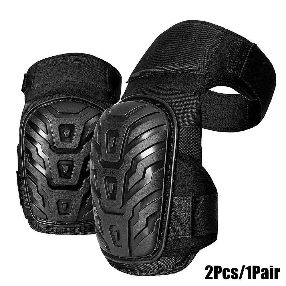 Work Knee Pads with Gel Padding Adjustable Straps Protect Good Shock And Cushioning Knee Pads for Gardening Construction Worker