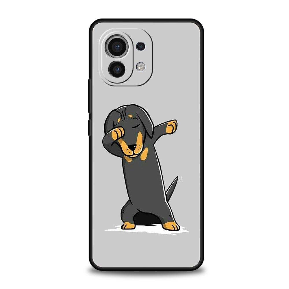 Dachshund Sausage Dog Phone Case For Xiaomi Mi 15 14 Pro 13 12 11 Lite 10T 11T 12T 13T 14T Poco X6 X5 X4 X3 NFC F3 F4 GT Cover