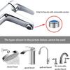 Faucet Adapter Set Garden Hose and Shower Connection Quick Connectors Hose Adaptor Basin Fitting For Garden Watering Tools