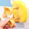 Yousheng 2/4Pcs Pen Holder Tripod Foot Design PP Material DIY Decoration Desktop Pen Holder Rack Cosmetic Storage Box Stand