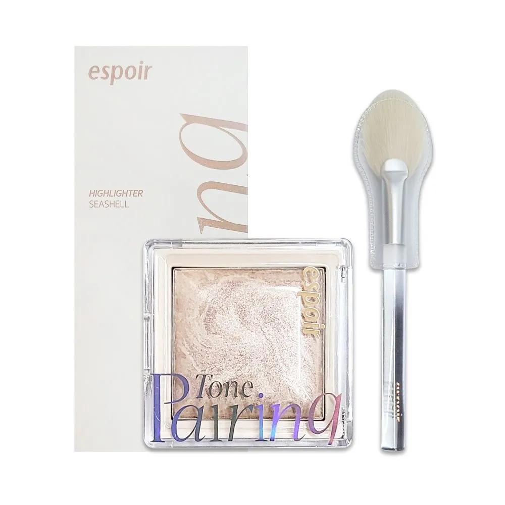 

Хайлайтер Espoir Tone-pairing 9,6 г + Кисть No. 2 Pink Marine