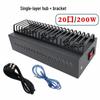 Desktop USB Charging Hub: Multi-Port Splitter with 20/40/60 Ports