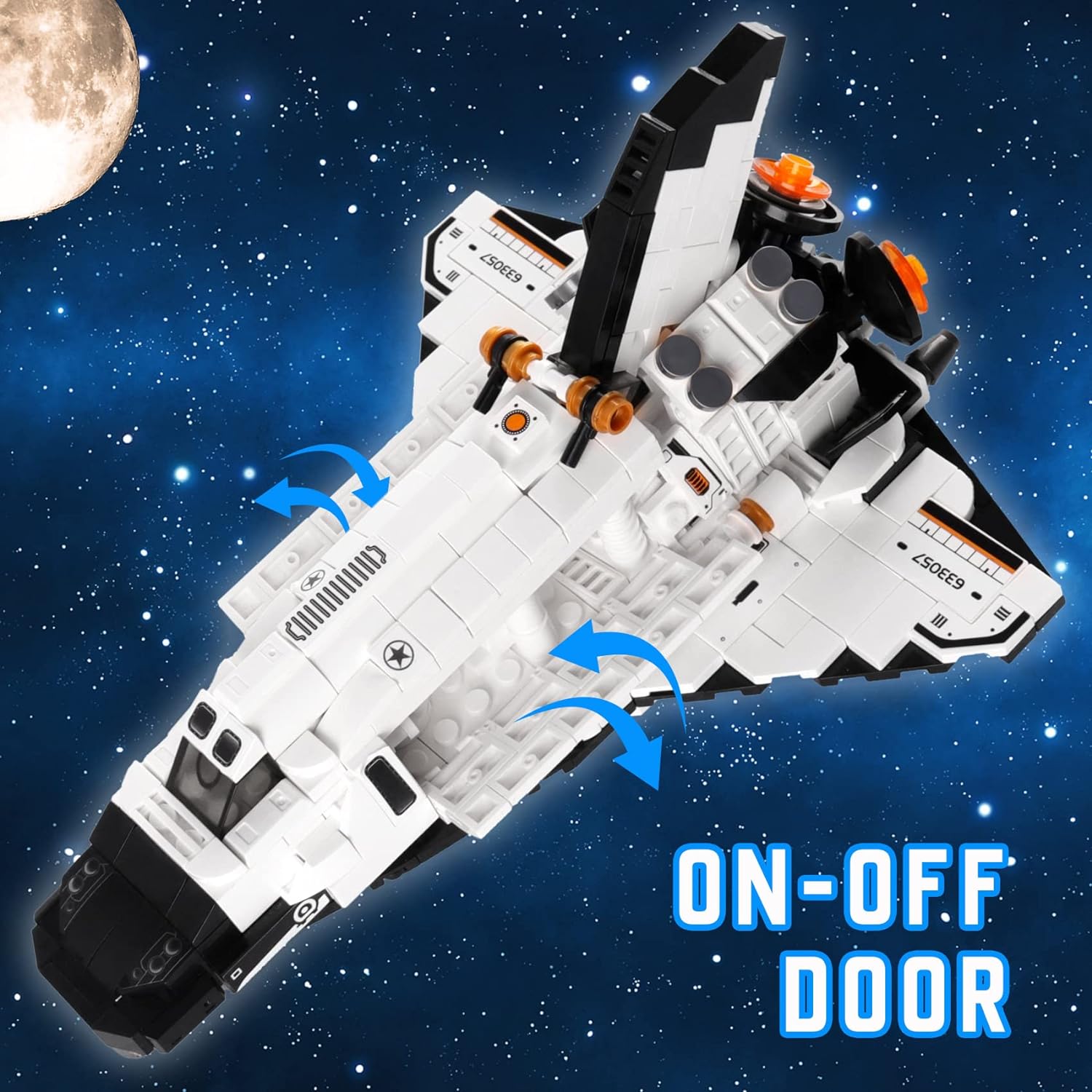 Игрушки для сборки космических кораблей для детей — набор самолетов 25 в 1 для мальчиков — фото 2