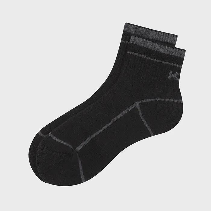 Wool Ankle Socks_Black_KUA26S05Z1