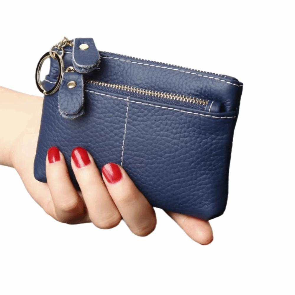 Vintage Mini Coin Purse Multi-Card Slot Card Storage Pouch Fashion Women's Keychain Wallet Outdoor