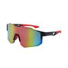 New Sports Sunglasses Men And Women Large Frames To Make Them Look Slim Outdoor Cycling Sunglasses Colorful Goggles 66308