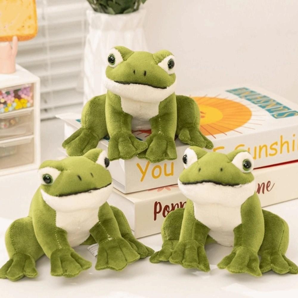 PP Cotton Mini Frog Plush Doll Collection Cartoon Frog Stuffed Toy  Kids Birthday
