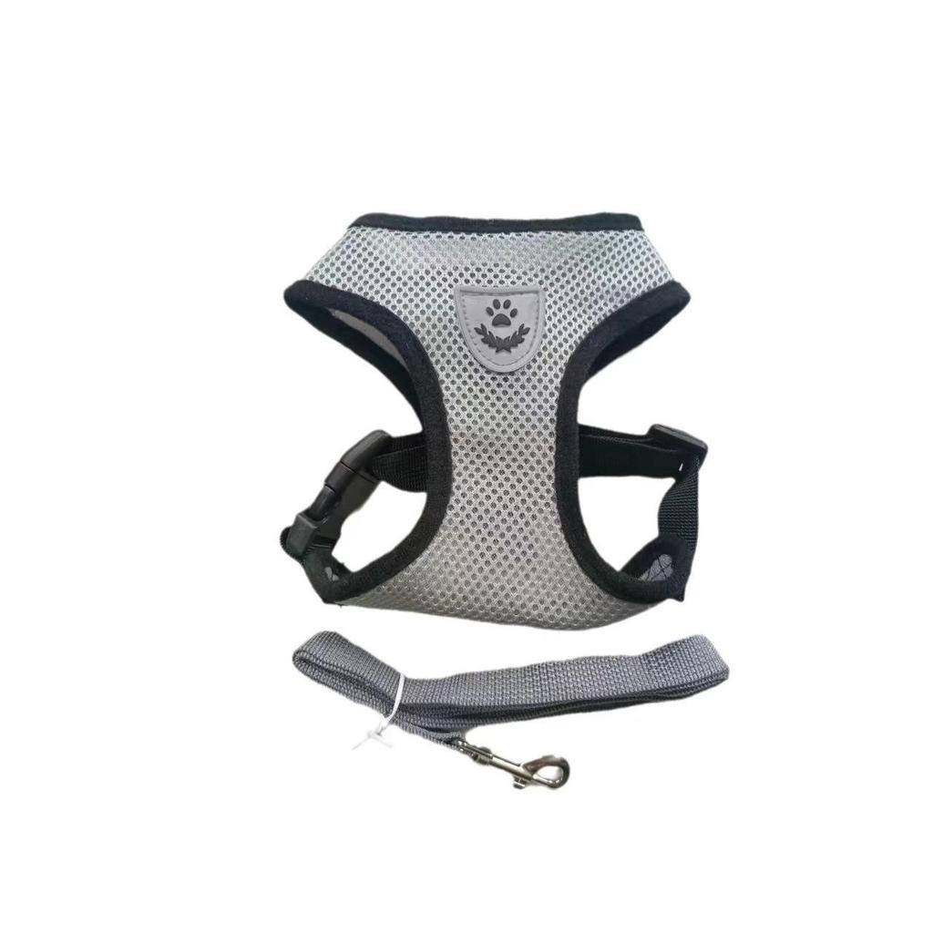 Breathable Adjustable Mesh Harness for Small and Medium Dogs
