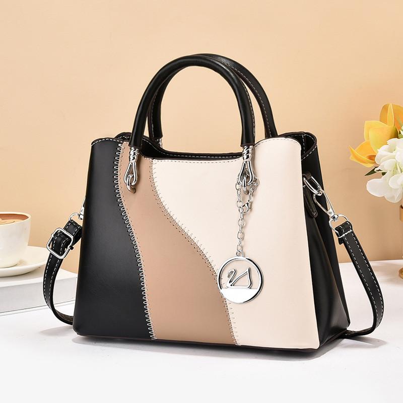 Stylish Medium Capacity Pu Tote Bag For Women With Versatile Design And Chain Detail