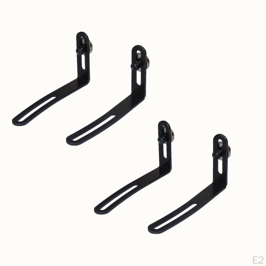 4x Bracket Assembled :10 RC Crawler Cars Games Hobbies