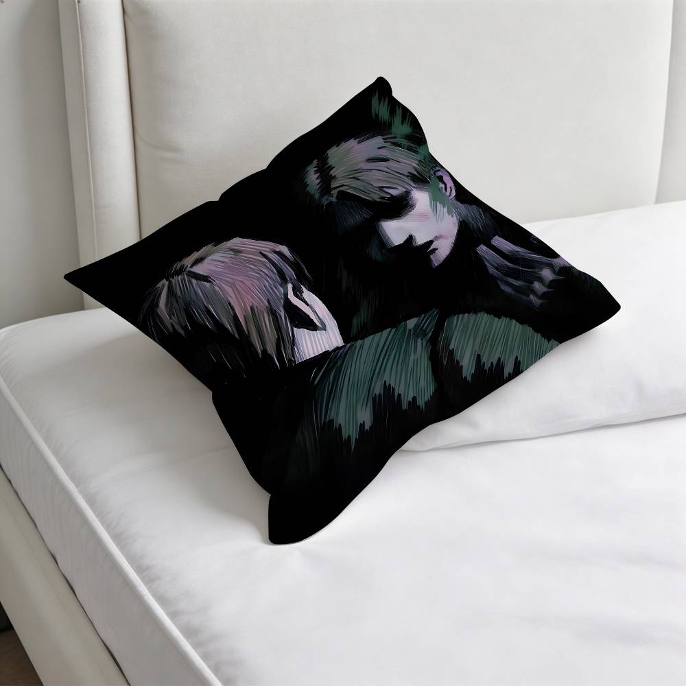 SSilent HHill Game Decorative Square Pillow Cover Soft Comfortable Pillow Case Sofa Bed Home Decoration