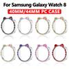 Cute KITTY CAT Case for Samsung Galaxy Watch 8 40mm 44mm Diamond Protector smartwatch Accessories for women Samsung watch8 Cover