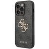 Guess Guhcp15L4Gmggr Iphone 15 Pro 6.1 Szary/Grey Hardcase 4G Big Metal Logo