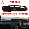 Dashboard Cover Protective Pad for Toyota Land Cruiser Prado J250 250 2024-2026 Accessories Dash Board Sunshade Anto-UV Carpet
