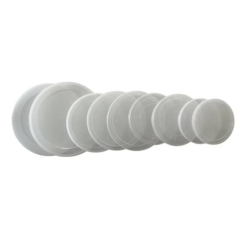 10Pcs Various Sizes Pe Tight Seal Lids Reusable Leak Proof Replacement Lids For Canned Goods Or Pet Dog Cat Food Universal