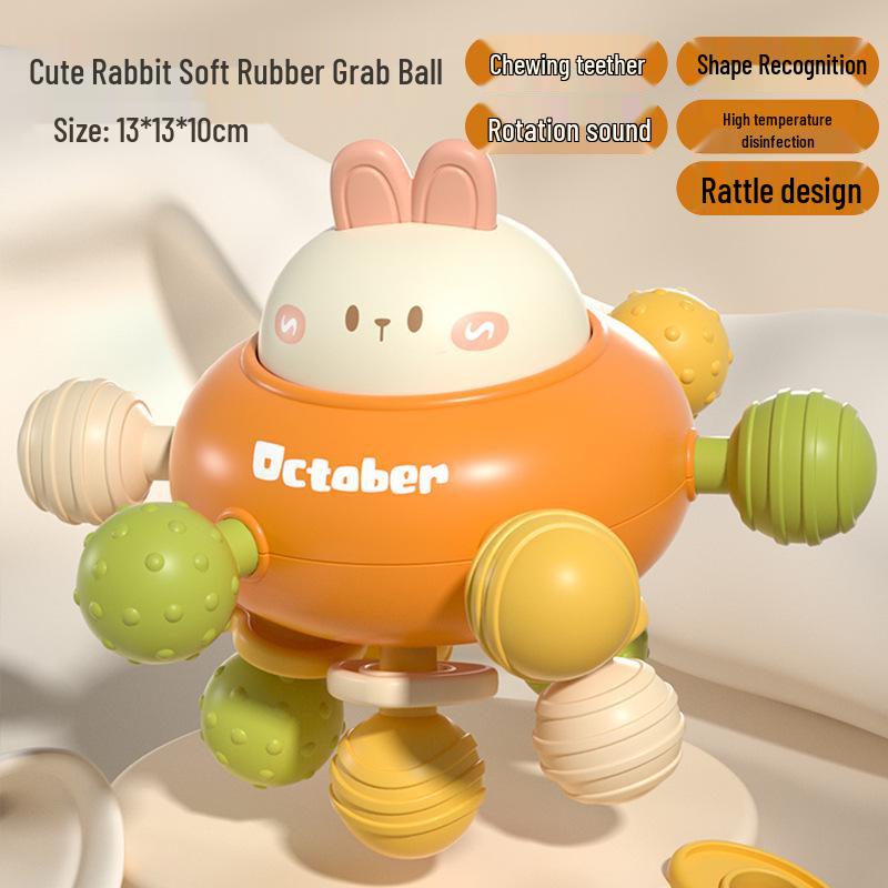 Manhattan Baby Teether Ball for Early Learning – 0 to 6 Months
