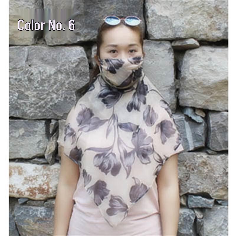 Women s Summer Cycling Breathable Silk Scarf Neck Gaiter