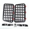 For Hummer H3 2005 2006 2007 2008 2009 Aluminum alloy Car Rear Side Window Protective Hanging Bag Board Car Accessories
