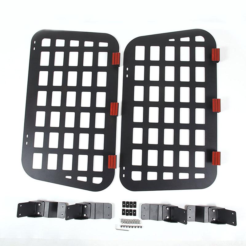 For Hummer H3 2005 2006 2007 2008 2009 Aluminum alloy Car Rear Side Window Protective Hanging Bag Board Car Accessories